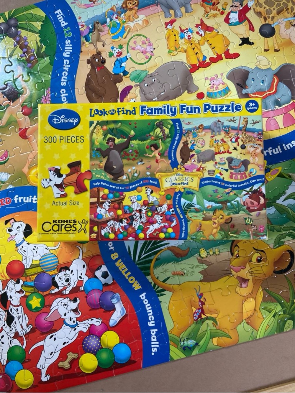 Disney Look and Find Family Fun Puzzle (2014)
